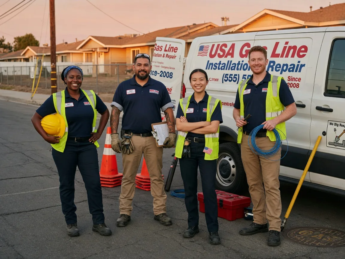 Gas Line Installation company in Genesee, PA